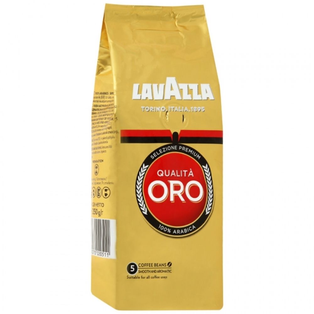 Кофе в зернах Lavazza Qualita Oro 250 г