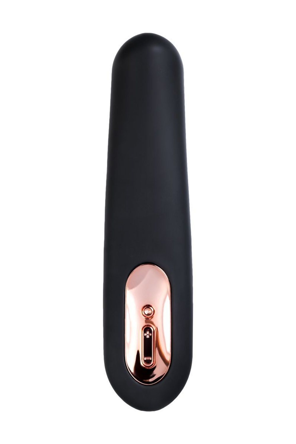 Черный нереалистичный вибратор Waname D-Splash Tsunami - 18,3 см. (Цвет: черный)