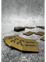 Нумерация гардеробная 1-100