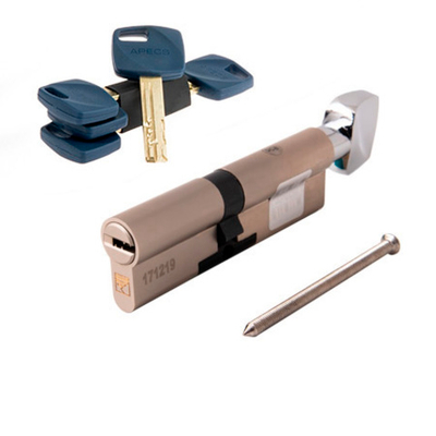 Цилиндр Апекс Premier XR-100(45/55C)-C15-NI с верт хром (4класс, 1.6млн секр)