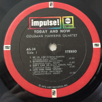 Coleman Hawkins - Today And Now - US 1972 Impulse Stereo