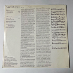 Винтажная виниловая пластинка LP Schumann Шуман Симфония Sinfonie Nr. 2 C-dur Op. 61 / Ouverture Zu Shakespeares Julius Casar Op. 128 (ГДР 1975)