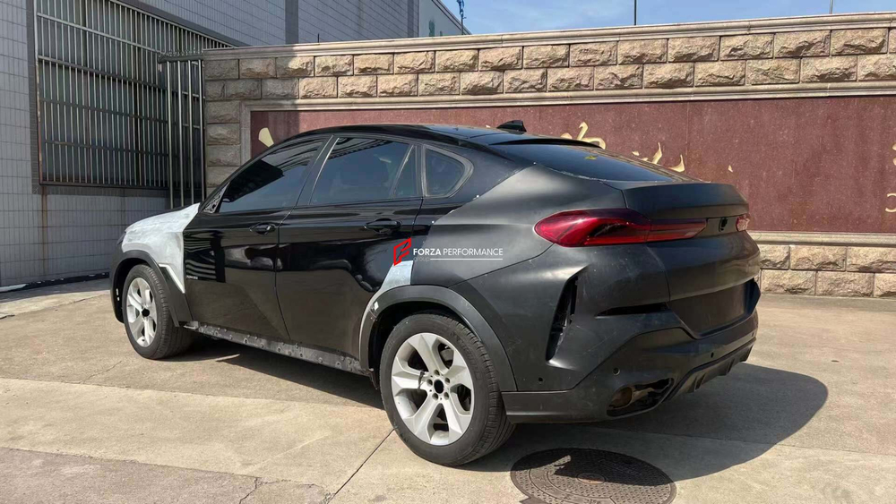 Обвес переделка для BMW X6 E71 2012-2014 в X6 G06 Рестайлинг 2023+ БМВ