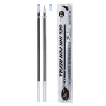 Стержень для гелевой ручки, Basir, чёрные чернила, игольчатый, 12.9 см, 0.5 мм, 12 шт