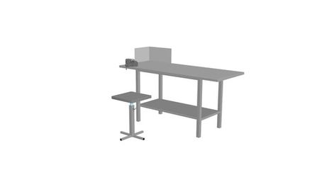 Верстак слесарный ВС-4(мп) ученический