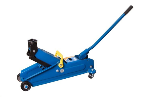 Домкрат подкатной 3 т. (135-390 мм) в кейсе (KRAFT)