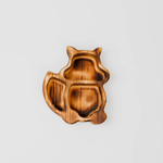 Менажница "Белочка" из Сибирского кедра