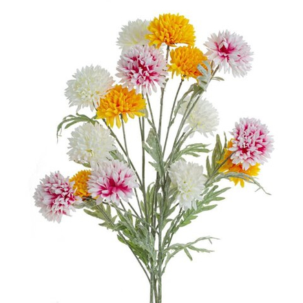 GAEM Цветок искусственный "Георгин", L15 W15 H82 см, 3в.