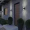 359294 STREET NT24 000 черный Светильник ландшафтный настенный IP65 LED 14W 4000K  175-265V ESTIMA