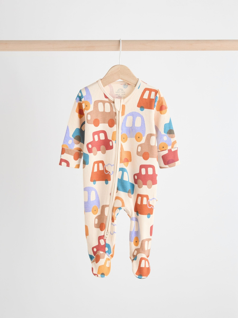 Комбинезон / Cлип для малышей Next N26-376, 3 шт., Бежевый, Оранжевый, Голубой