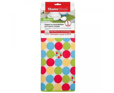 Коврик для сушки посуды Хорошее настроение Master House 38х48 см