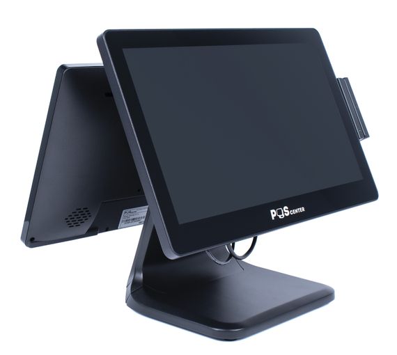 Сенсорный моноблок POScenter Atlas (15.6&quot;, PCAP, AG-J4125, RAM 8Gb, SSD M2 SATA 128Gb, MSR) стенд NS, Windows 10 IoT Embb