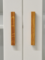 Шкаф витрина Мэдисон со стеклом, из МДФ, белая