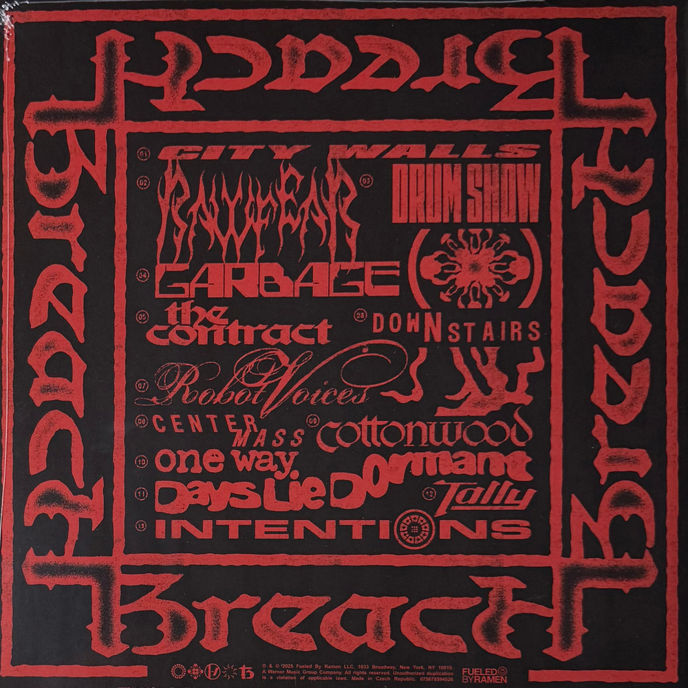 Twenty One Pilots ‎– Breach (Чехия 2025г.) Yellow/Black