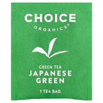 Choice Organic Teas, зеленый чай, японский зеленый, 16 чайных пакетиков, 26 г (0,92 унции)