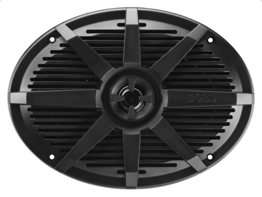 Влагозащитные Динамики Boss Audio 350W, 6"x9", 2-х полосные, встраиваемые, черные, 2 шт (MR692B)