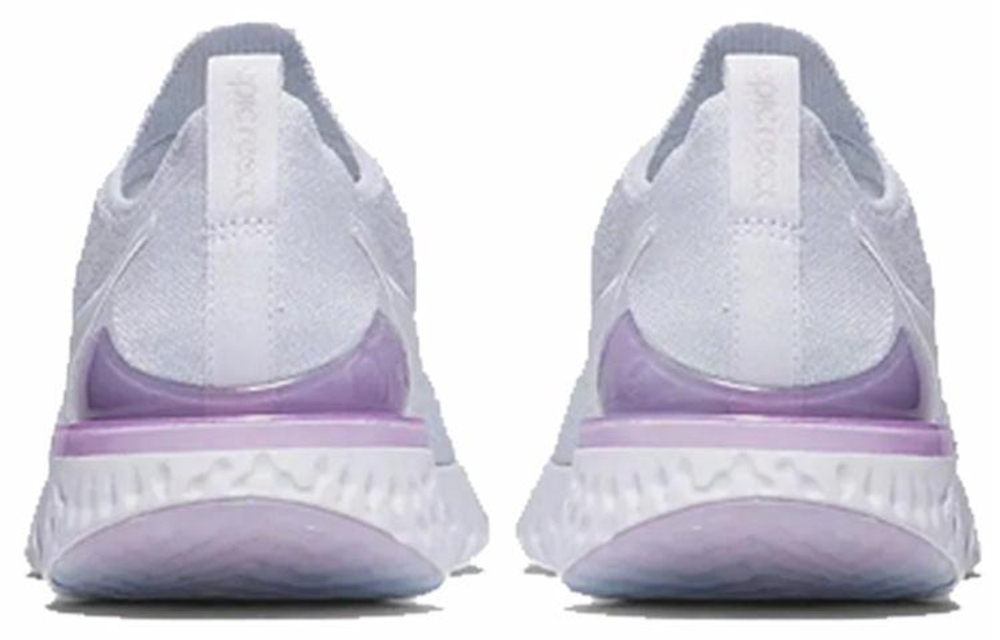 Кроссовки Nike Epic React Flyknit 2 White Pink Foam (Женская размерная сетка)