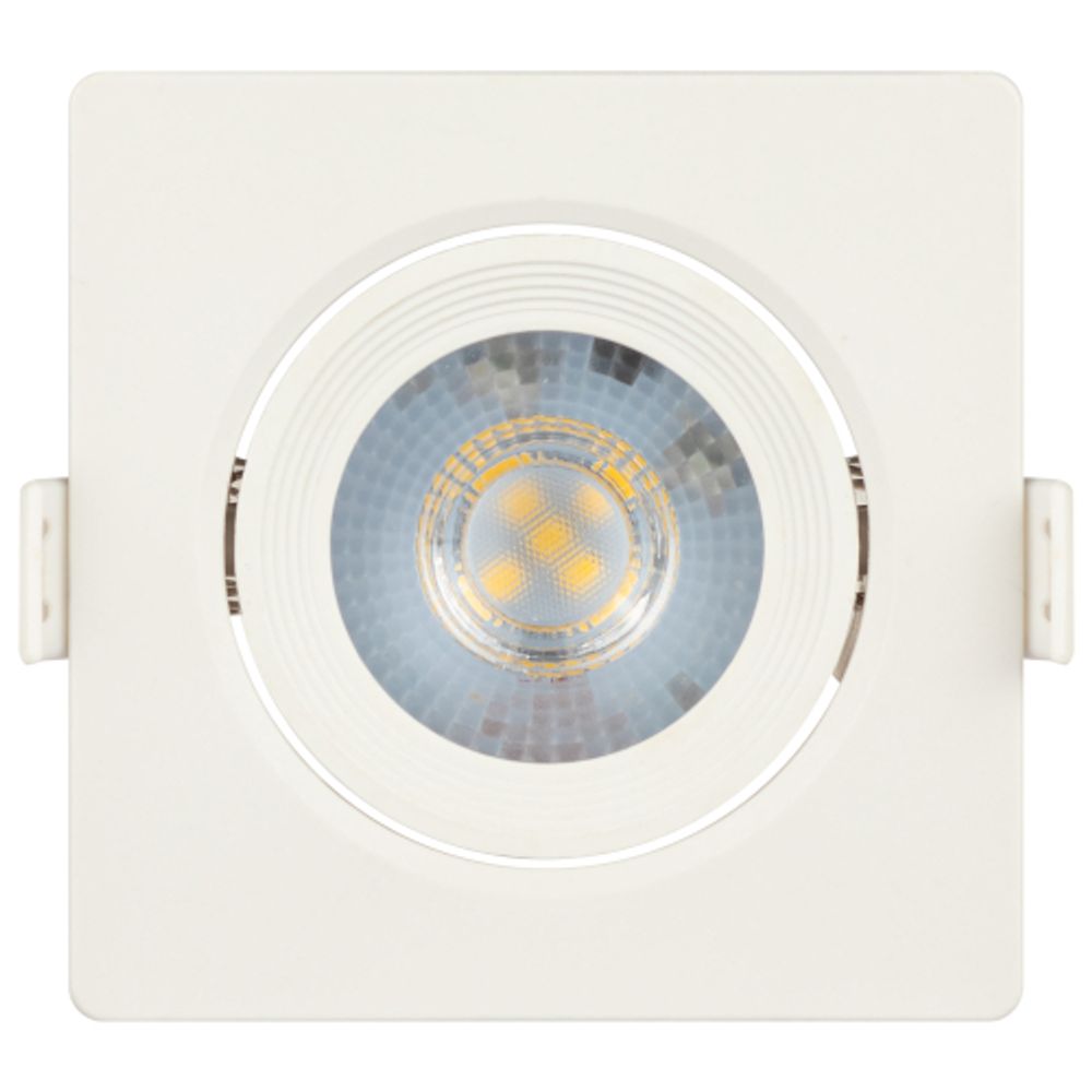 KL LED 21A-5 3K WH Светильник ЭРА светодиодный квадратный поворотн. LED SMD 5W 3000K, белый