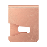 Скоба-держатель, 47 мм, медь