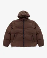 Пуховик Magamaev Macro Hooded Puffer коричневый