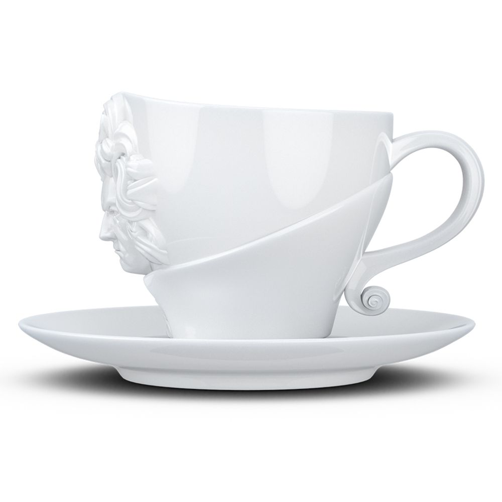 Чайная пара Talent, Ludwig van Beethoven, 260 мл, белая