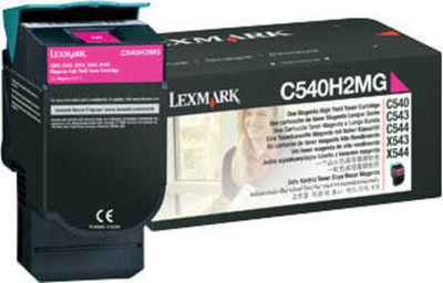 Lexmark C540H2MG тонерный картридж Подлинный Пурпурный 1 шт