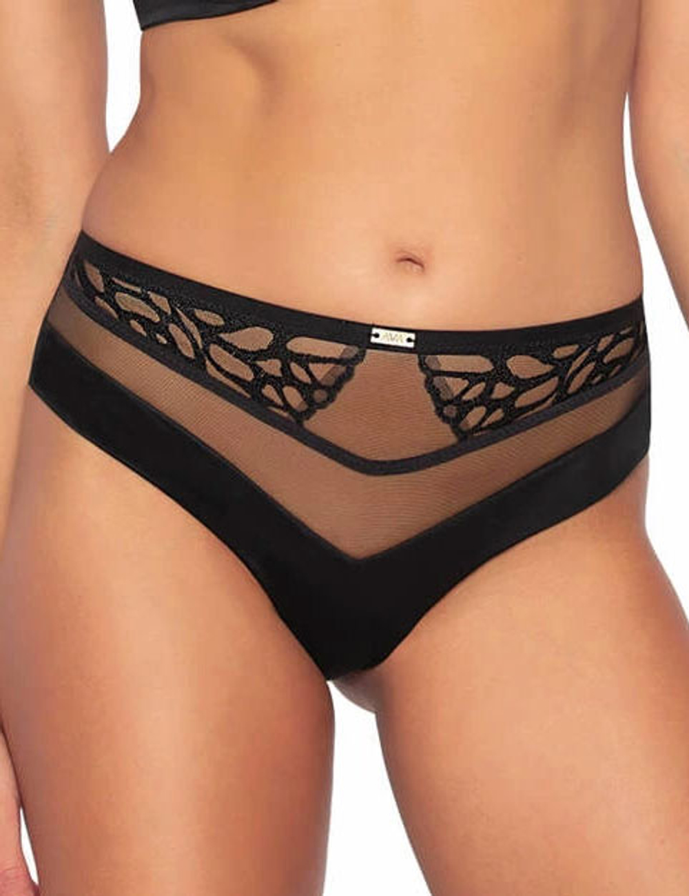 Трусы бразилиана Ava MONARCH 2056 brazilian Black