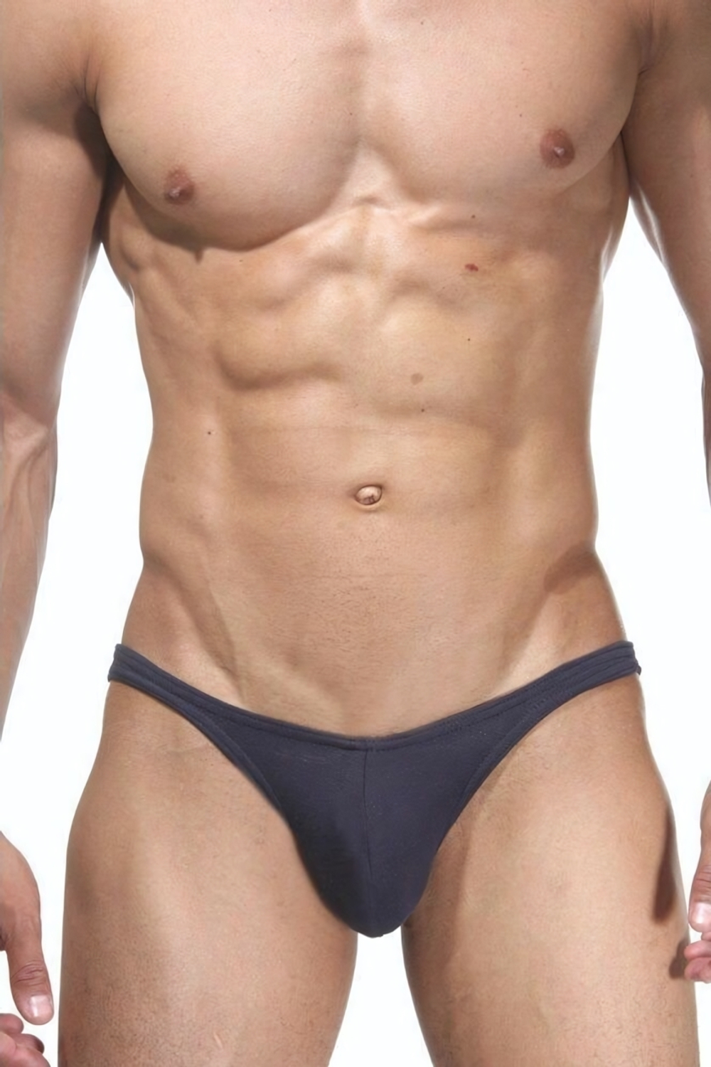 Темно-синие хлопковые слипы (Размер: XL) (Цвет: темно-синий)