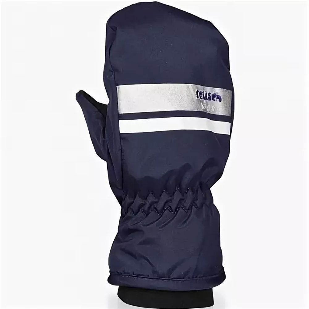 4185400  варежки Reusch Kids Mitten, цв.477 navy / silver, Baby, р.IV