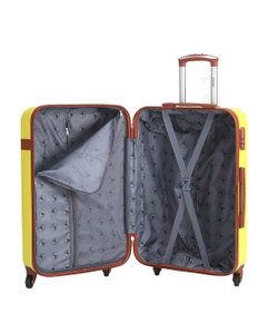 Чемодан Большой (L) ABS пластик, съемные колеса