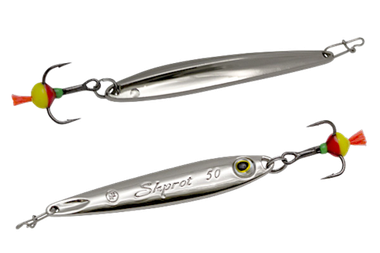 Блесна зимняя EcoPro Shprot 110мм 26г S Тройник №6