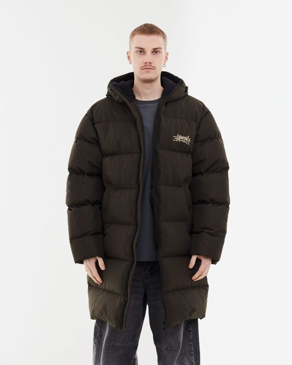 Пуховик Downlong brown - фото 2