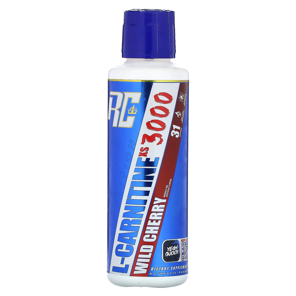 Ronnie Coleman, Vital Edition, XS 3000, L-карнитин, со вкусом черешни, 473,28 мл (16 жидк. унций)