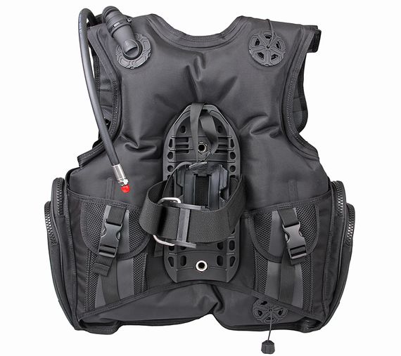 Жилет-компенсатор BCD FanDiver Меридиан Про 2025 черный