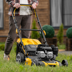 Газонокосилка бензиновая GLR-510SP-ZS, 171 см3, ширина 51 см, привод, травосборник 65 л// Denzel