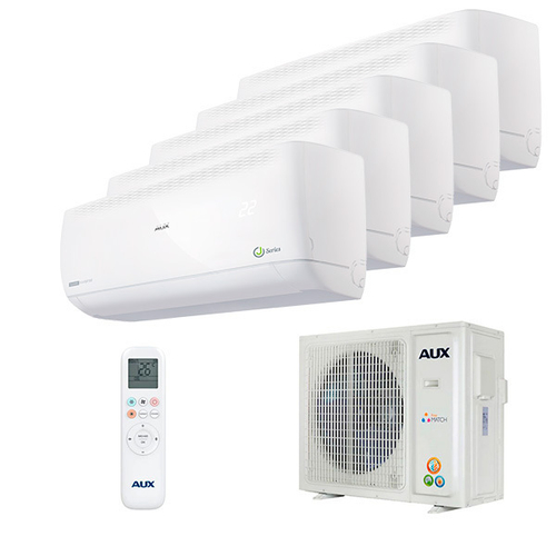 Мульти сплит-система AUX на 5 комнат (20+20+20+20+20 кв.м.) серия Free match