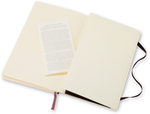 Блокнот Moleskine Classic Soft (QP616) 13х21см, 192стр. в линейку, мягкая обложка, черный