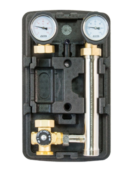 ZOTA Насосная группа с термостатическим смесителем без насоса 1"