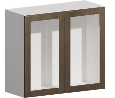 Кухня Модуль ШВС 800 Белый / Дуб французский