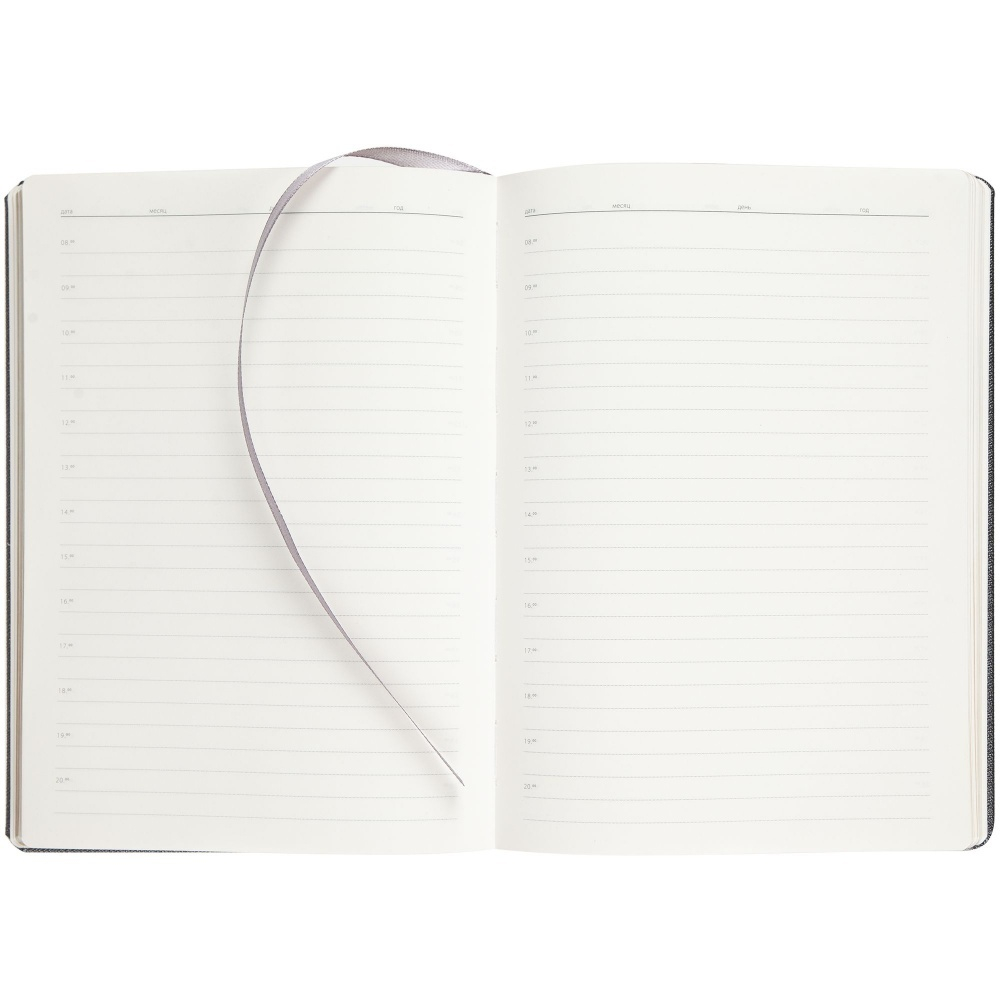 Подарочный набор: Ручка перьевая Parker Jotter Stainless Steel  и Ежедневник недатированный  серый