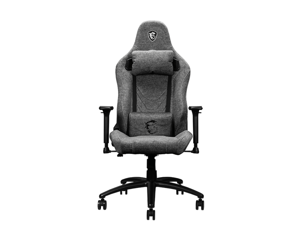 Кресло игровое MSI MAG CH130 I REPELTEK FABRIC серый (MAG CH130 I REPELTEK FABRIC)