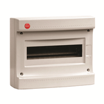 Щиток настен.без двер.18мод.,IP40,сер.,с усил. клем.блок.1х87318