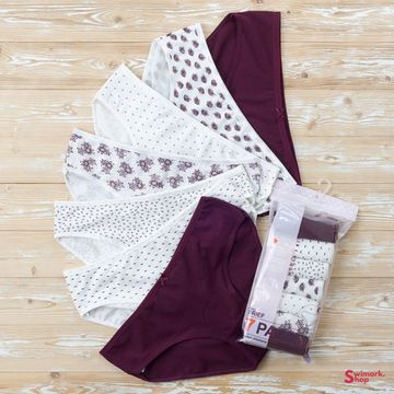 Трусики женские DOMINANT 57000-227/1, FULL BRIEF, 7 шт. в уп.