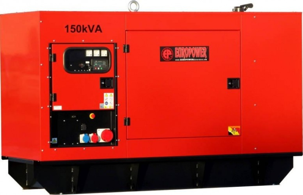 Электростанция дизельная EUROPOWER EPS 150 TDE в кожухе 790115013