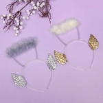 Ободок карнавльный «Нимб ангела», микс