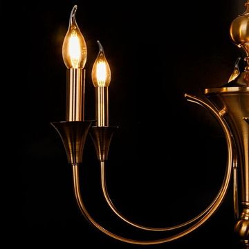 Подвесная люстра 6*E14 A4094LM-6PB медь Collinetta Arte Lamp