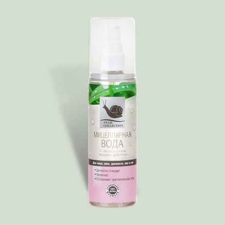 SNAIL Мицеллярная вода с муцином улитки