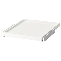 IKEA KOMPLEMENT  (ИКЕА КОМПЛЕМЕНТ)  -  Выдвижной поднос, белый, 50x58 см