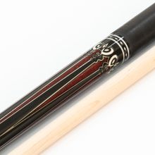 Кий / пул 2-pc "Classic Speed-1" (черный) с оплеткой ирландский лен