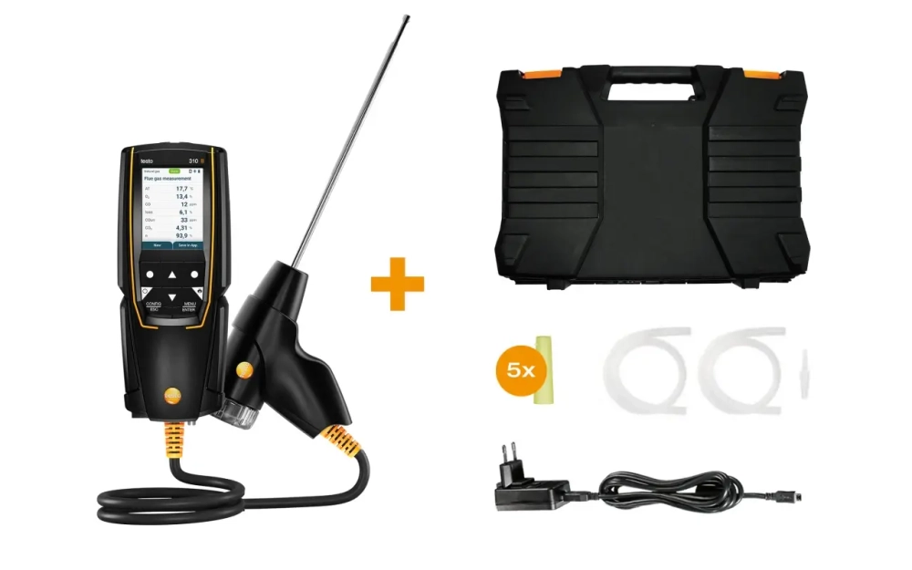 Testo 310 II анализатор дымовых газов